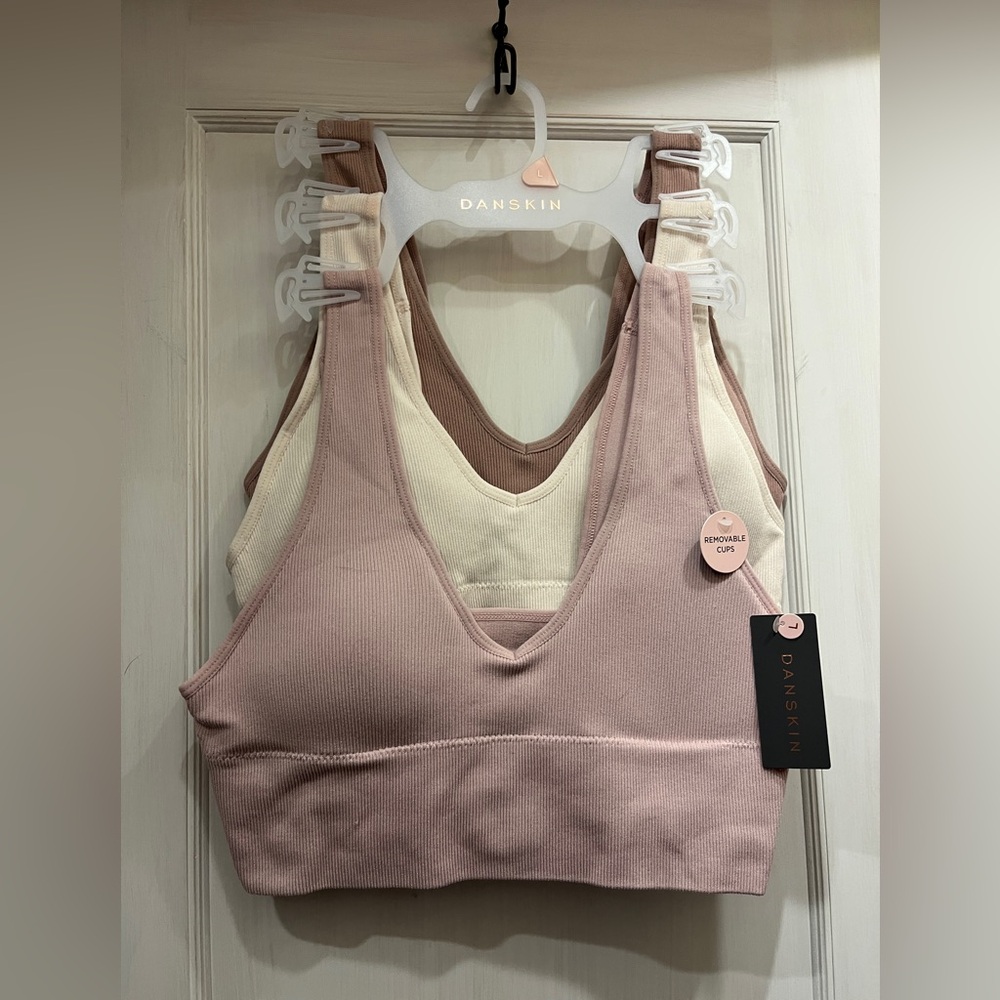Danskin Intimated Women's Bra Set with Removable Cups